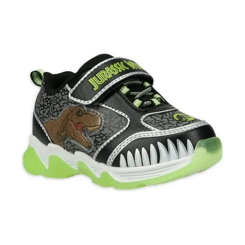 Zapatillas dinosaurios luces suela huella sale