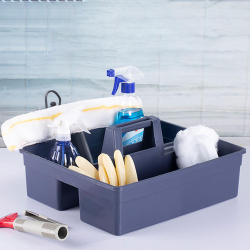 Organizador De Herramientas Canasta De Cesta Pequeño Gris
