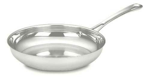 Cuisinart Contour Stainless Open Skillet With Helper Handle