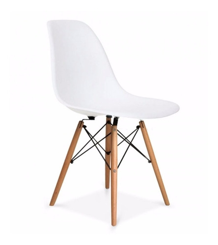 Silla Eames De Comedor Dsw Blanca