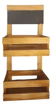 Comprar Portamacetas De Madera Para Plantitas - 50x23x18cm