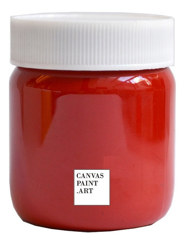 Acrilico Profesional Para Pintar 250cc Alta Calidad - Rojo