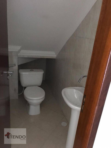 Imagem 5 de 15 de Sobrado 65 M² - Venda - 2 Dormitórios - Jardim São José - Mauá/sp / Imob03 - So0279