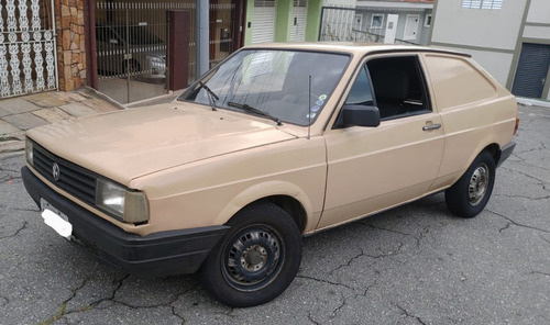 Imagem 1 de 9 de Volkswagen Gol Furgão 1987 88 1.6 Único Dono!