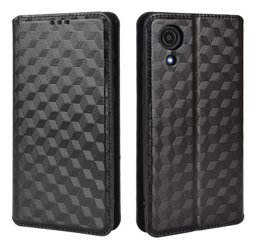 Caso For Samsung Galaxy A03 NĂșcleo Cartera Pu Cuero 3d