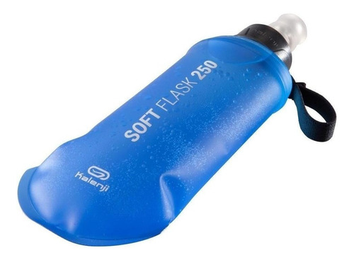 Garrafa De Agua Soft Flask 250ml Kalenji Original Cor Azul