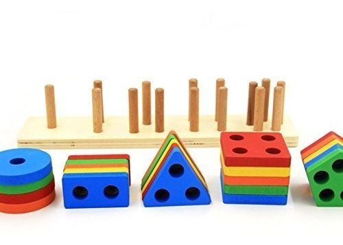 Imagen 4 de 6 de Revanak - Juguetes Educativos De Madera Para Niños Pequeños
