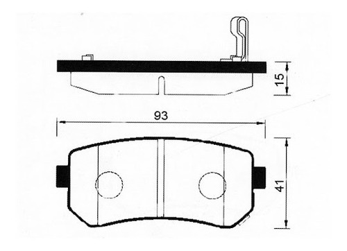 Pastillas Freno Traseras Mitsubishi Galant 3.8 2009 6g75 24v