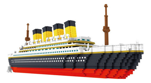 Kit De Bloques De Construcción Titanic 9913 3.800 Piezas .