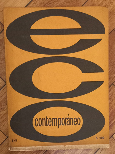 Revista Eco Contemporáneo/ Número 8-9/ 1965/ Muy Bueno
