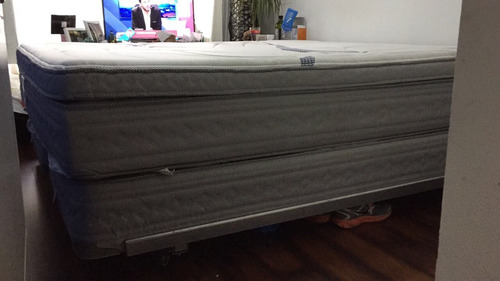 Box Spring Cic Zen 3. King. Impecable. 1 Año Uso (Usado)
