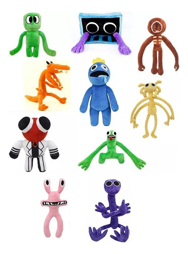 Firefly Juego De Amigos Arcoíris De Peluche Roblox De 10
