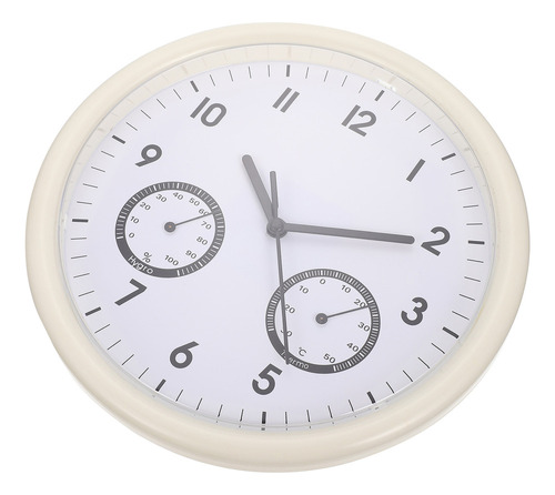 Termómetro De Reloj De Pared Con Medidor De Temperatura Y Hu