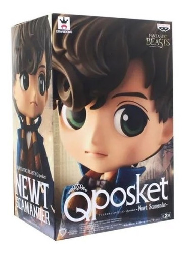Action Figure Boneco Newt Scamander Qposket Banpresto 14cms