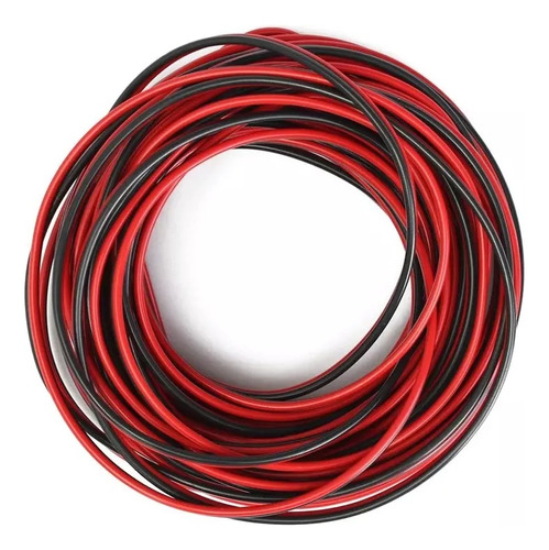 Cable Parlante 2x1.5mm 10 M Rojo/negro Sistema D Audio