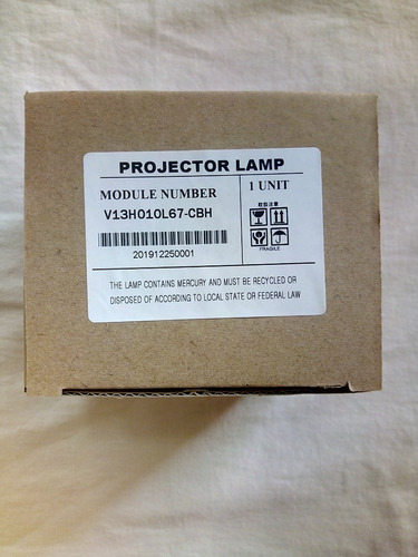 Imagen 3 de 3 de Lampara Elplp67 Proyector Epson
