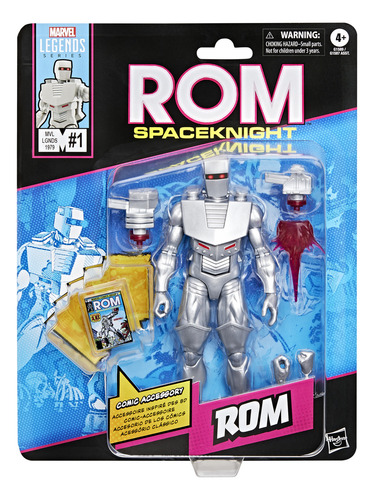 Marvel Legends Series, Figura De Acción De Rom: Spaceknight