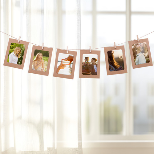 30 Marcos De Fotos Vorcool De Papel Kraft Para Colgar En La