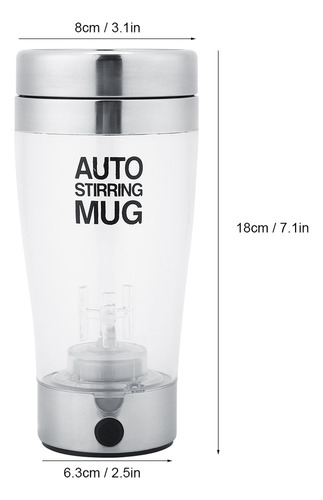Taza Eléctrica De Acero Inoxidable