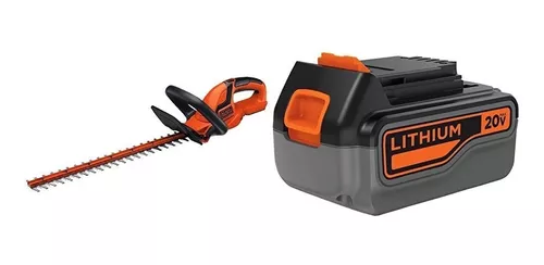 Black + Decker Lht2220 Cortasetos Inalambrico 20v 4.0ah 41 C