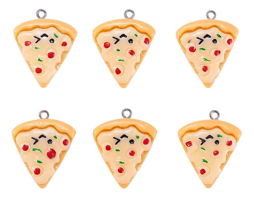 30 Piezas De Encantos De Pizza De   Kawaii Encantos De ...