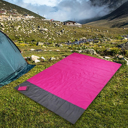 Colchoneta De Camping Plegable De Viaje Lona De 200cmx210cm