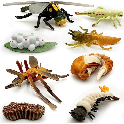 Figurinas Ciclo De Vida De Mosquito Y Libélula (Reacondicionado)