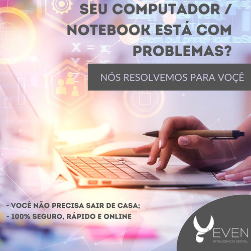 Imagem 2 de 2 de Manutenção, Suporte Técnico Em Informática Via Acesso Remoto