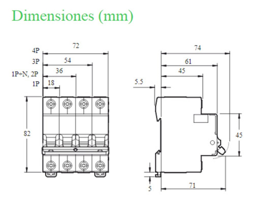 Automático Bipolar 2x20a 6ka Easy9 Schneider