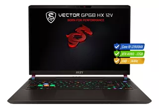 Portatil Gamer Msi Vector Core I9 12th Rtx 4080 1tb 32gb Fhd