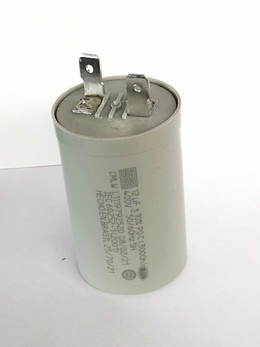 Capacitor Permanente 12uf 400 P/ Tanquinho E Máquina