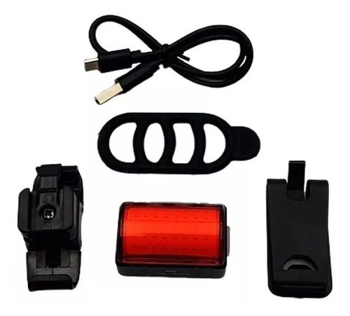 Luz Bici Trasera Led Usb Van Halen Van049 200lum Savage Bike