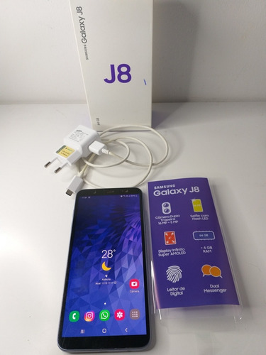 Samsung Galaxy J8 64 Gb Lavanda 4 Gb Ram