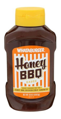 Salsa Bbq Honey Bbq Whataburger 538g