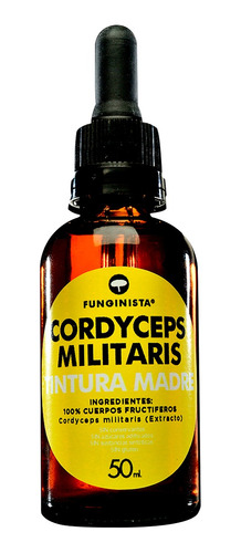 Tintura Madre Cordyceps Militaris 50ml - Antioxidante