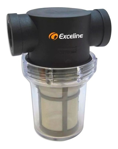 Filtro De Agua 1/2'' Desbarrador Lavable Exceline