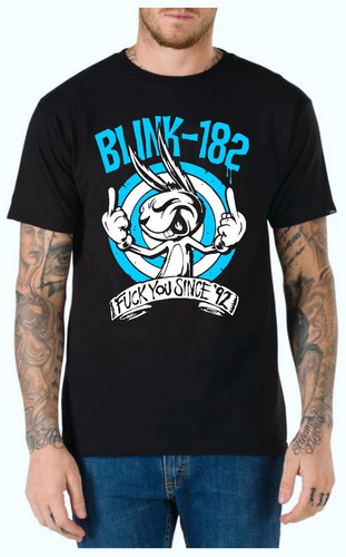 Remera Blink 182 Pop Punk Conejo Califor - Rock - Full Vinil