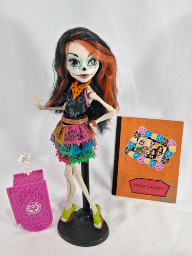 Boneca Skelita Calaveras Scaris Monster High Mattel 3 (Usado)