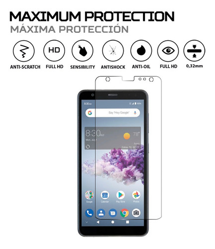 Protector Mica Pantalla Para Zte Blade A3 Prime