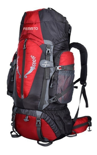 Imagen 1 de 9 de Mochila Tactica De Camping Y Trekking Mochilero 80 Litros