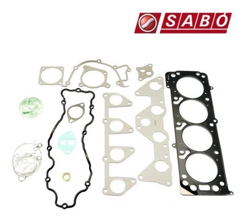 Imagem 2 de 5 de Kit Jg Junta Ret Cabeçote S10/blazer 2.4 2001/2011 Aço Metal