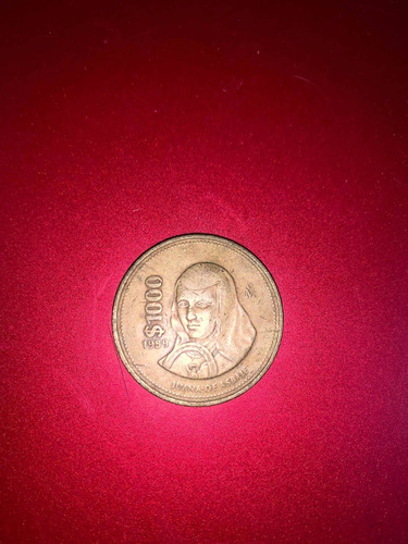 Moneda Sor Juana 1989