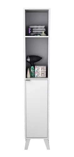 Armario Panelero Multiuso De 1 Puerta Cocina O Baño Estantes