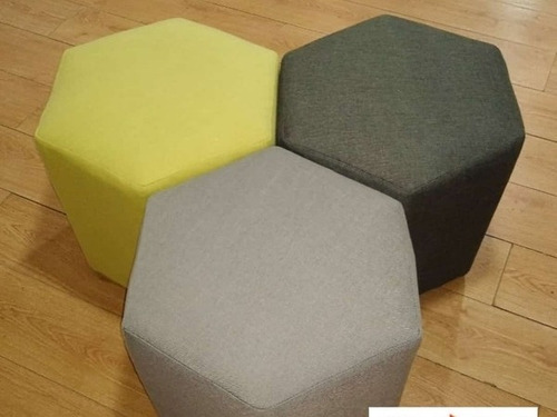 Puff Hexagonales, Puff Cubo Festejos Restaurantes Discotecas