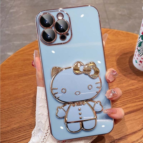 Funda De Teléfono Suave Con Diseño De Hello Kitty Makeup Mir