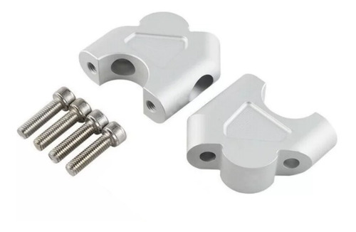 Imagen 8 de 9 de Risers Elevadores De Manillar Para Motos Bmw 1200gs Y 1250gs