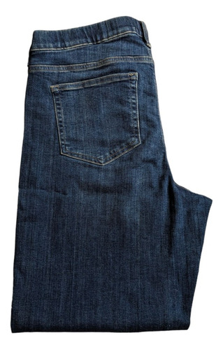 Mavi Jeans Dama Azul Oscuro Tiro Medio Corte Recto