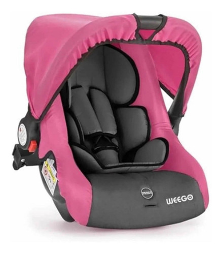 Imagem 3 de 4 de Bebe Conforto Cozy 0-13 Kg Rosa Weego - 4025 Multilaser