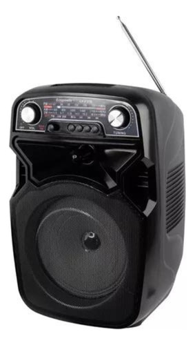 Speaker Ecopower Ep-f33b - Usb/sd/aux - Bluetooth - Com Micr