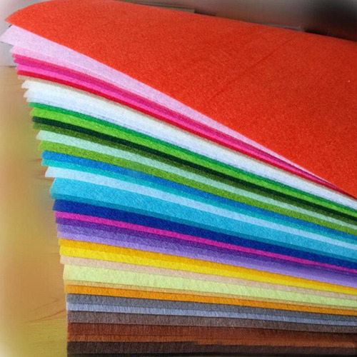 Várias Folhas De Tecido De Feltro Para Artesanato 20cm X